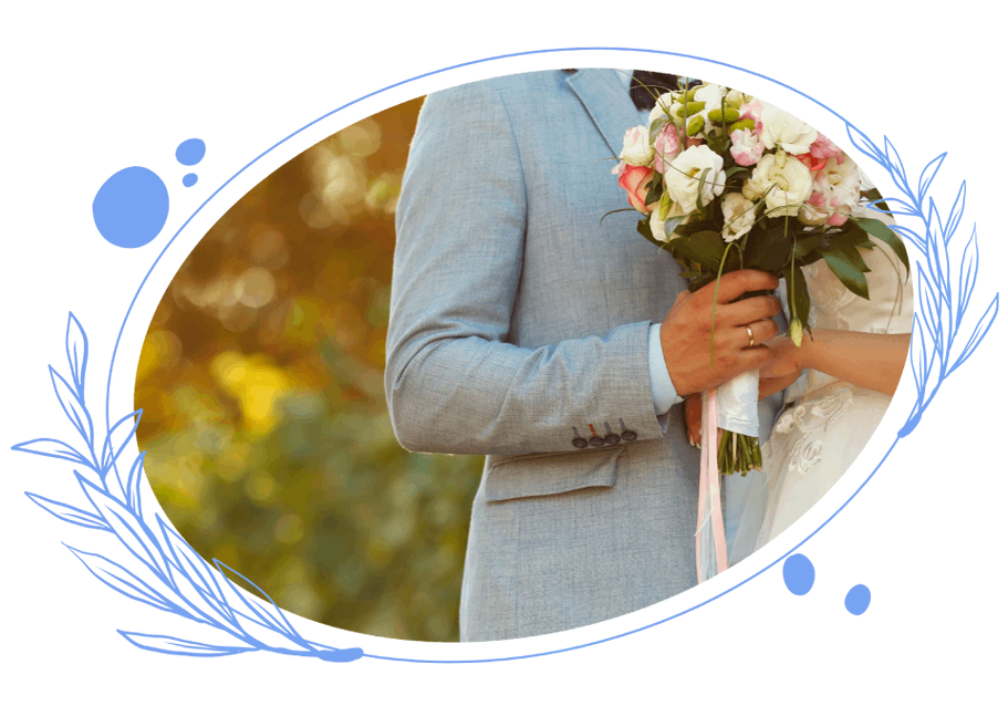 création florale de mariage